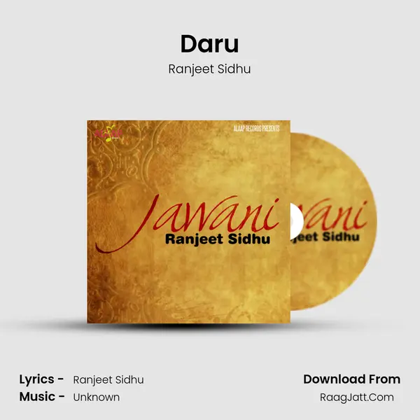 Daru MP3 Song by Ranjeet Sidhu Cover
