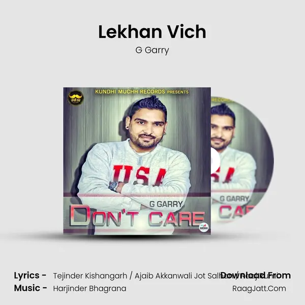 Lekhan Vich MP3 Song by G Garry Cover