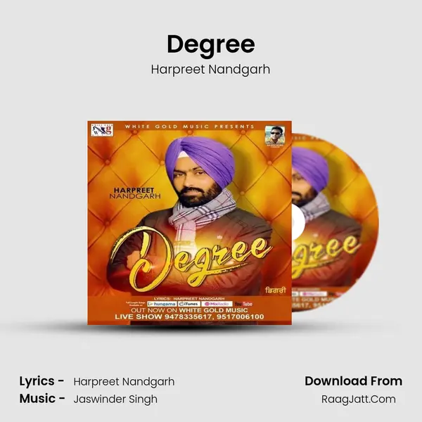 Degree MP3 Song by Harpreet Nandgarh Cover