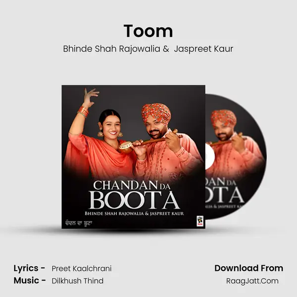 Toom MP3 Song by Bhinde Shah Rajowalia Cover