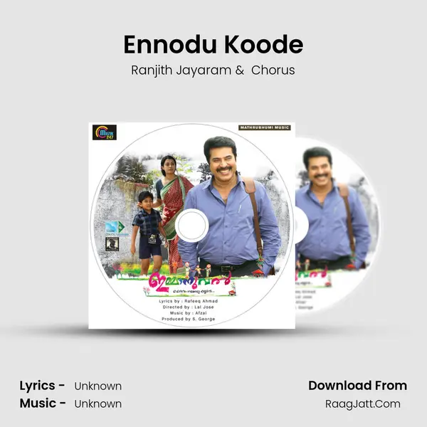 Ennodu Koode MP3 Song by Ranjith Jayaram Cover