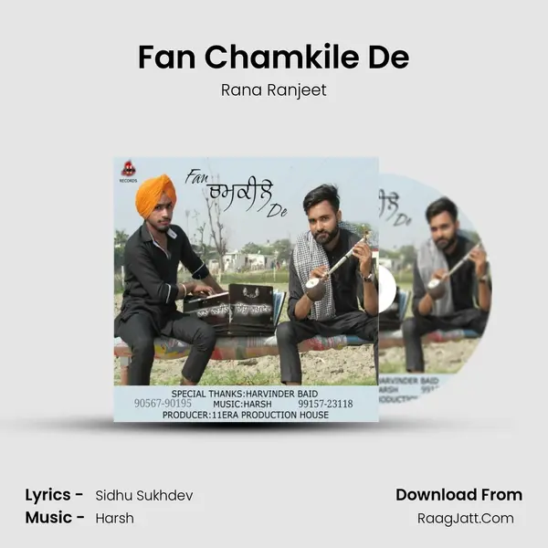 Fan Chamkile De MP3 Song by Rana Ranjeet Cover