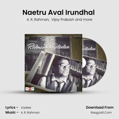 Naetru Aval Irundhal (From "Maryan") Cover