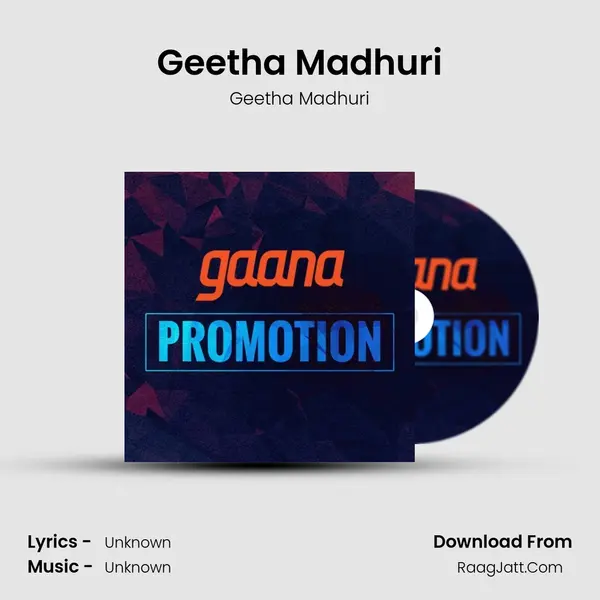 Geetha Madhuri MP3 Song by Geetha Madhuri Cover