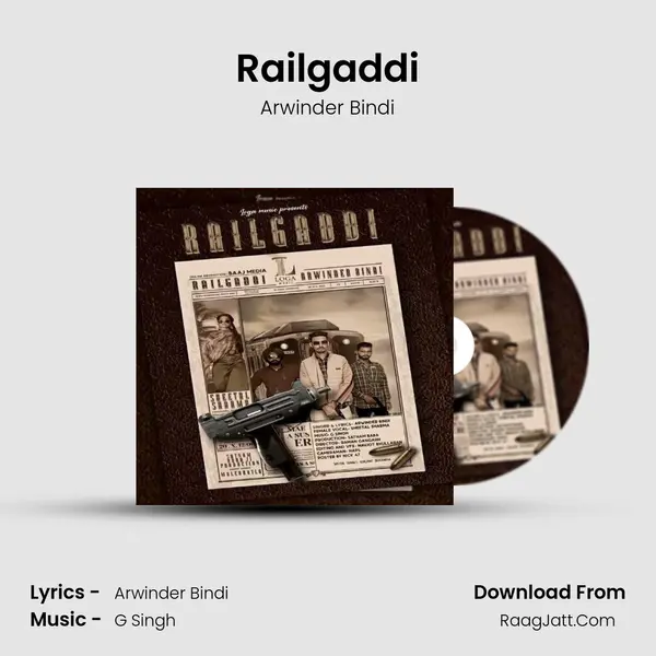 Railgaddi MP3 Song by Arwinder Bindi Cover