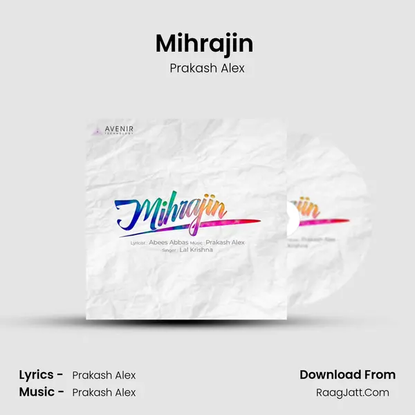 Mihrajin (Karaoke Version) MP3 Song by Prakash Alex Cover