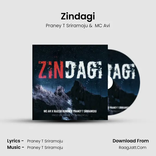 Zindagi MP3 Song by Praney T Sriramoju Cover