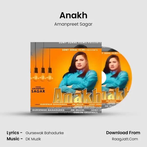 Anakh MP3 Song by Amanpreet Sagar Cover