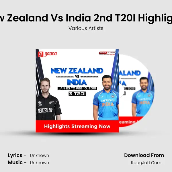 New Zealand Vs India 2nd T20I Highlights MP3 Song by Various Artists Cover