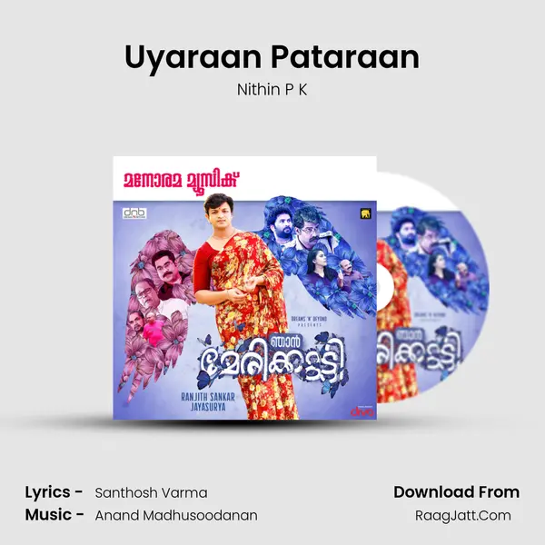 Uyaraan Pataraan MP3 Song by Nithin P K Cover