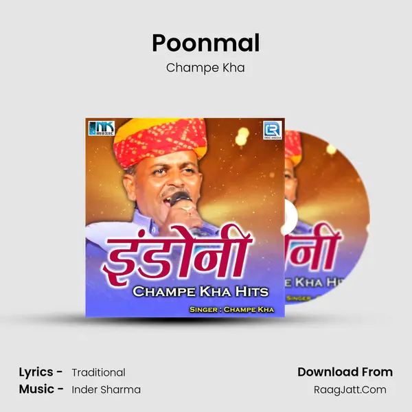 Poonmal MP3 Song by Champe Kha Cover