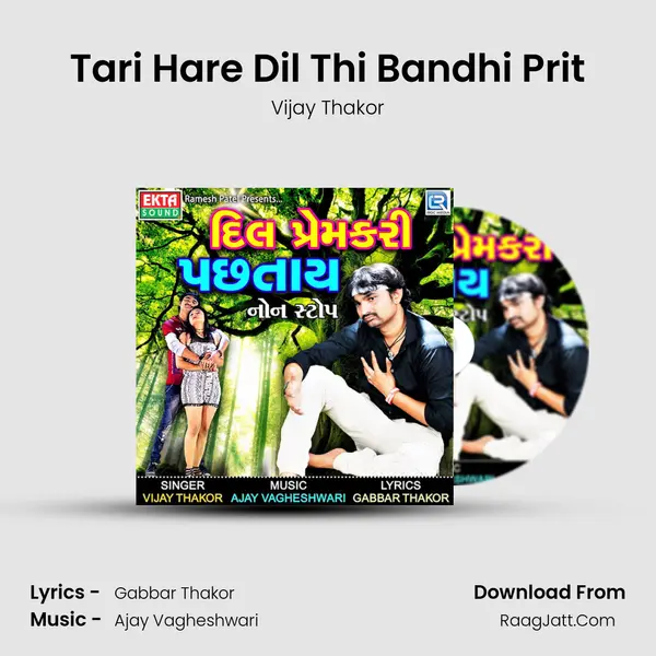 Tari Hare Dil Thi Bandhi Prit MP3 Song by Vijay Thakor Cover