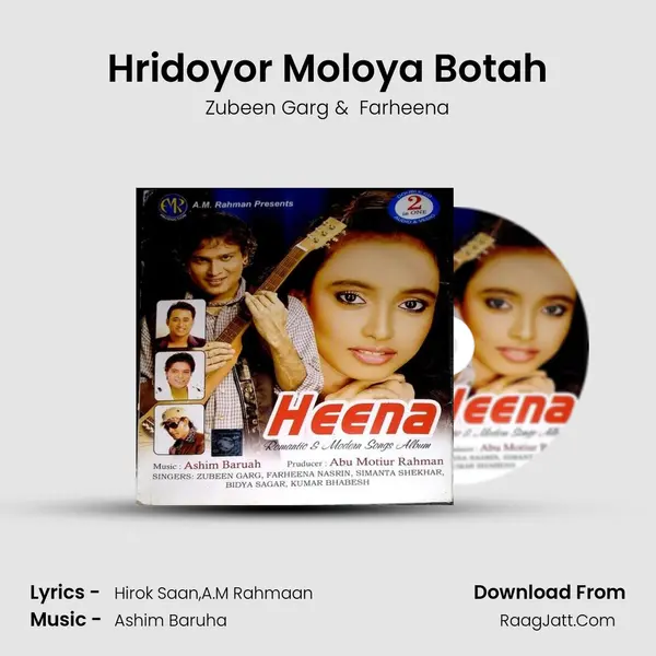 Hridoyor Moloya Botah MP3 Song by Zubeen Garg Cover