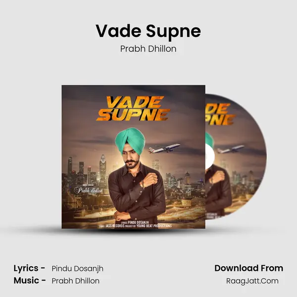 Vade Supne MP3 Song by Prabh Dhillon Cover