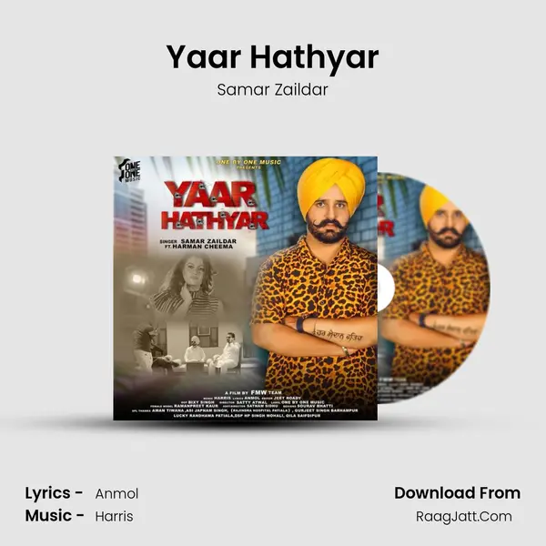 Yaar Hathyar MP3 Song by Samar Zaildar Cover