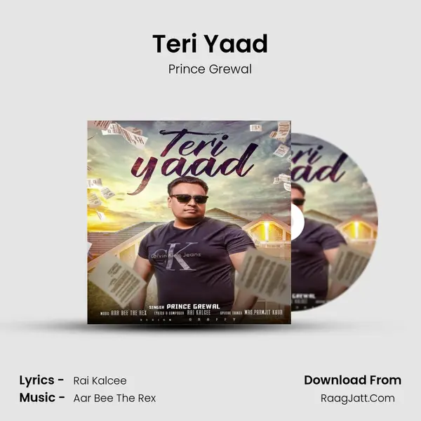Teri Yaad MP3 Song by Prince Grewal Cover