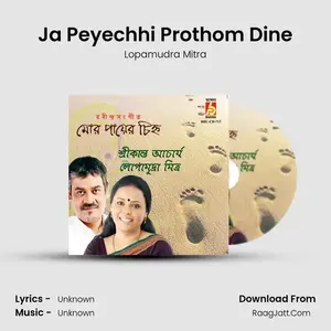 Ja Peyechhi Prothom Dine Cover