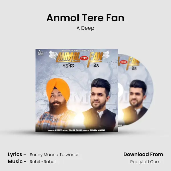 Anmol Tere Fan MP3 Song by A Deep Cover