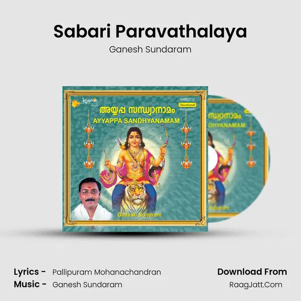 Sabari Paravathalaya MP3 Song by Ganesh Sundaram Cover