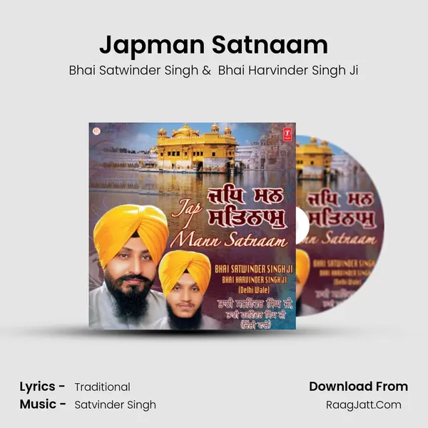 Japman Satnaam MP3 Song by Bhai Satwinder Singh Cover