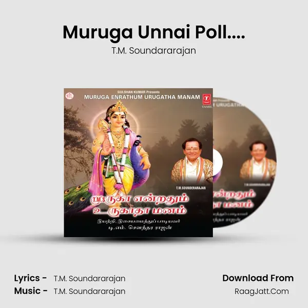 Muruga Unnai Poll.... MP3 Song by T.M. Soundararajan Cover