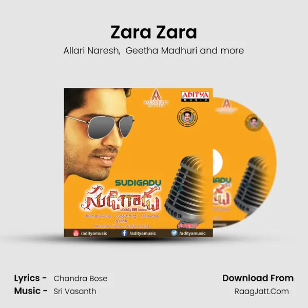 Zara Zara MP3 Song by Allari Naresh Cover