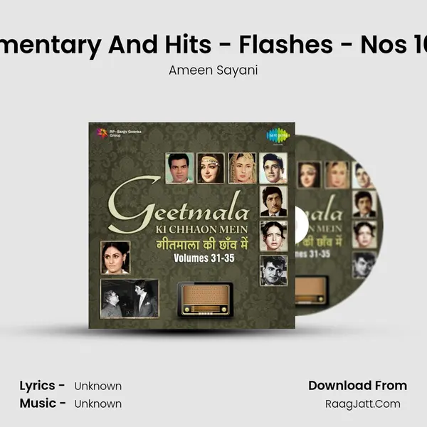 Commentary And Hits - Flashes - Nos 10 To 7 MP3 Song by Ameen Sayani Cover