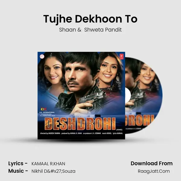 Tujhe Dekhoon To MP3 Song by Shaan Cover