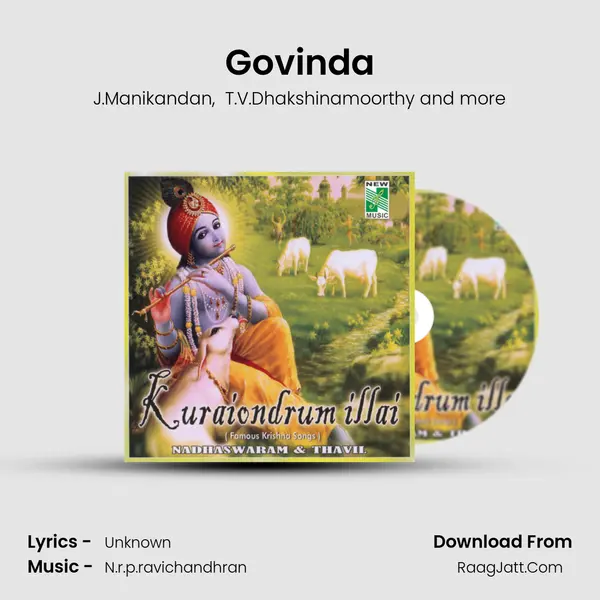 Govinda MP3 Song by J.Manikandan Cover