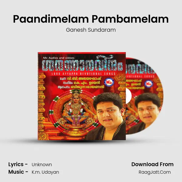 Paandimelam Pambamelam MP3 Song by Ganesh Sundaram Cover