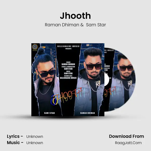 Jhooth MP3 Song by Raman Dhiman Cover