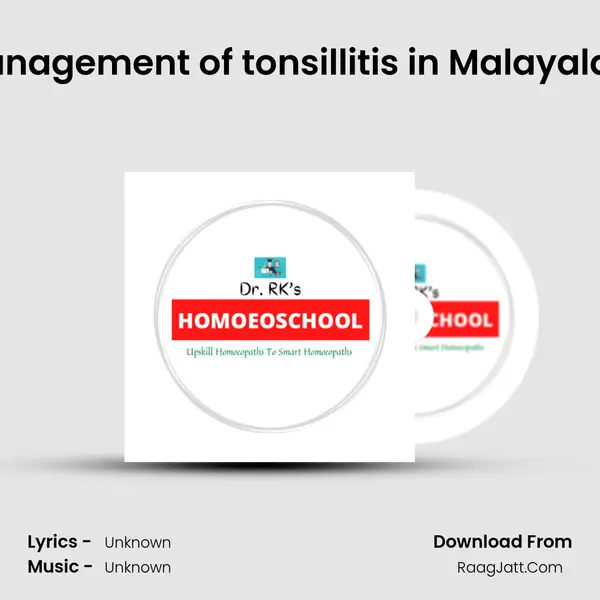 Management of tonsillitis in Malayalam MP3 Song by  Cover