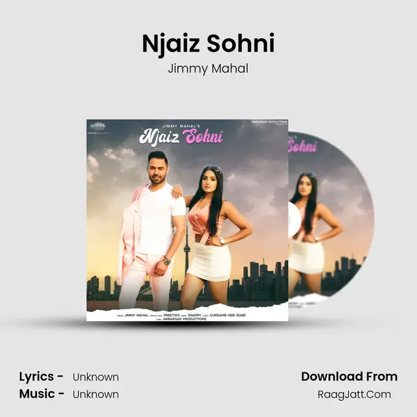Njaiz Sohni MP3 Song by Jimmy Mahal Cover