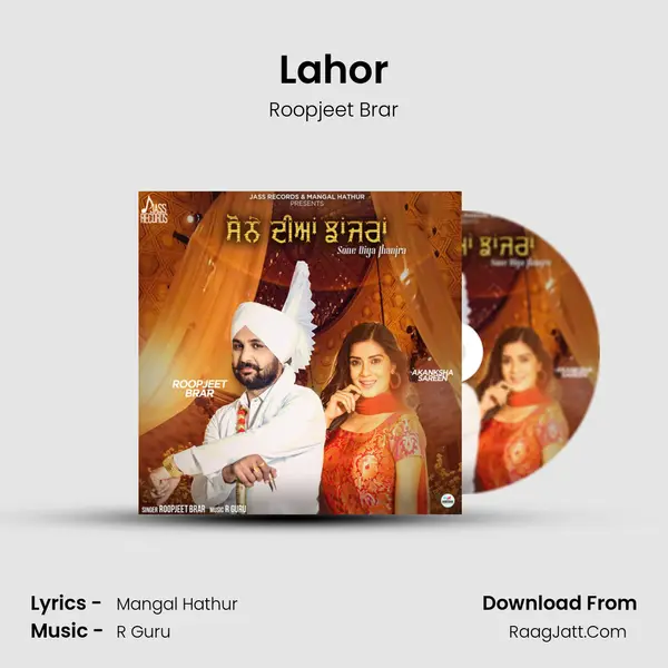 Lahor MP3 Song by Roopjeet Brar Cover