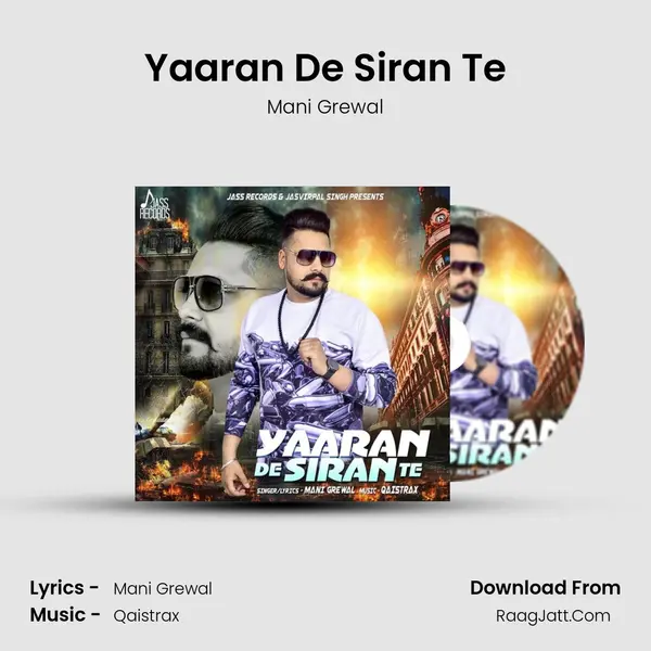 Yaaran De Siran Te MP3 Song by Mani Grewal Cover
