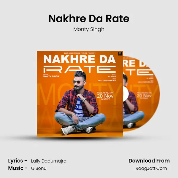 Nakhre Da Rate MP3 Song by Monty Singh Cover