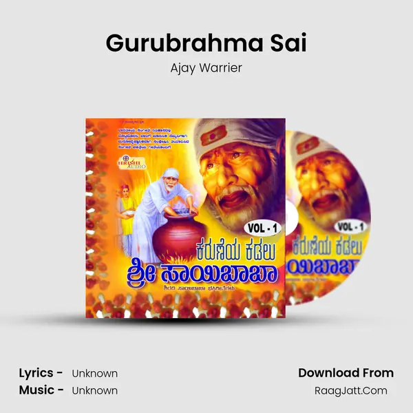 Gurubrahma Sai MP3 Song by Ajay Warrier Cover