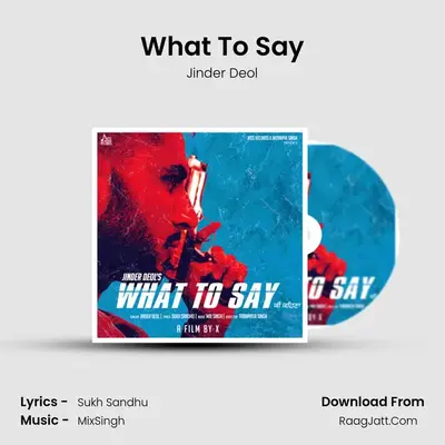 What To Say MP3 Song by Jinder Deol Cover