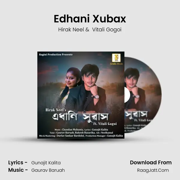 Edhani Xubax MP3 Song by Hirak Neel Cover