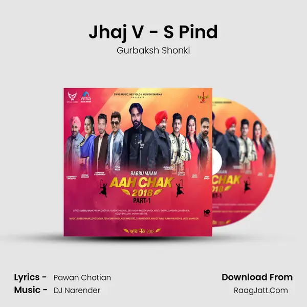 Jhaj V - S Pind MP3 Song by Gurbaksh Shonki Cover
