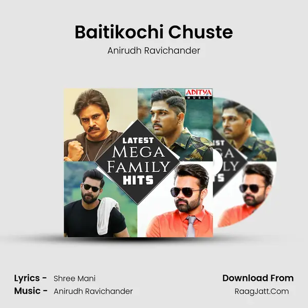 Baitikochi Chuste MP3 Song by Anirudh Ravichander Cover