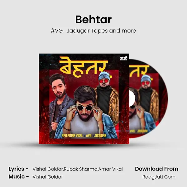 Behtar MP3 Song by #VG Cover
