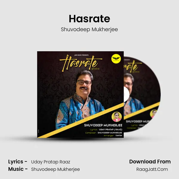 Hasrate MP3 Song by Shuvodeep Mukherjee Cover