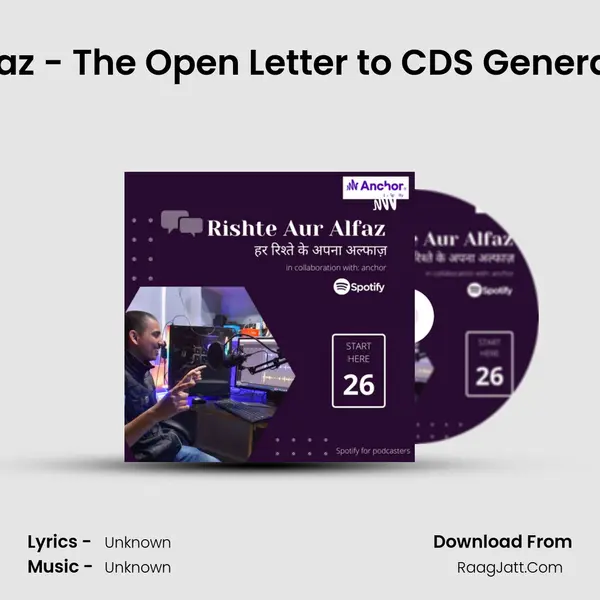 Rishte Aur Alfaz - The Open Letter to CDS General Bipin Rawat Cover