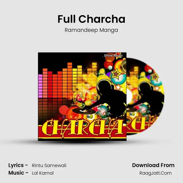 Full Charcha MP3 Song by Ramandeep Manga Cover