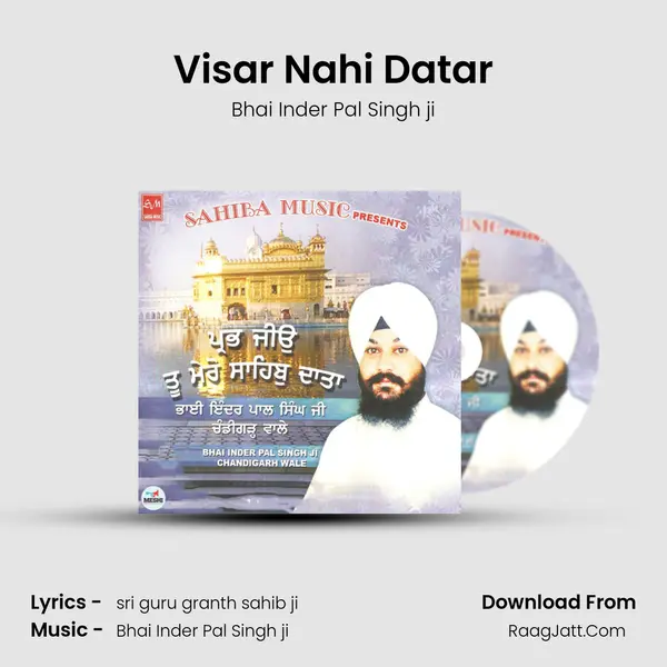 Visar Nahi Datar MP3 Song by Bhai Inder Pal Singh ji Cover