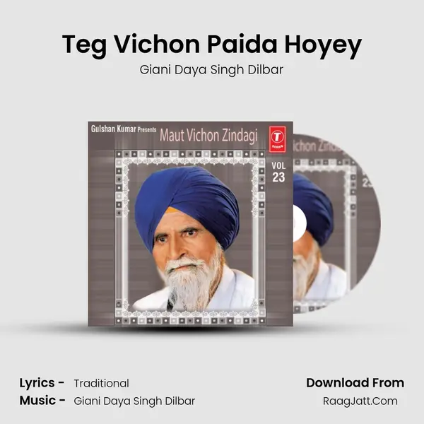 Teg Vichon Paida Hoyey MP3 Song by Giani Daya Singh Dilbar Cover