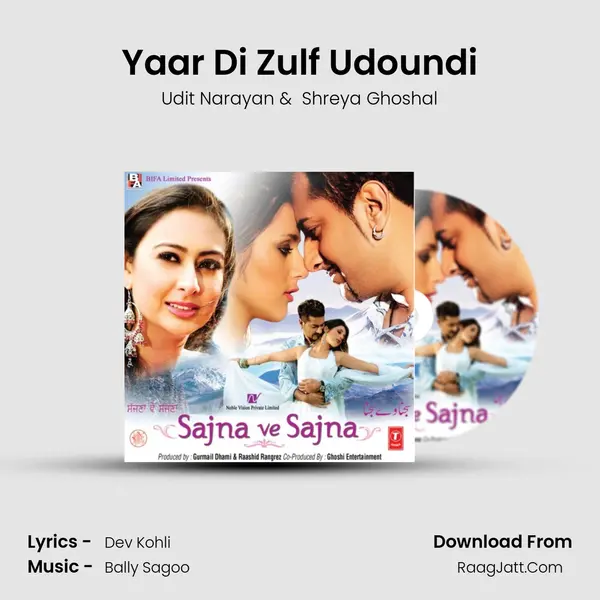 Yaar Di Zulf Udoundi MP3 Song by Udit Narayan Cover