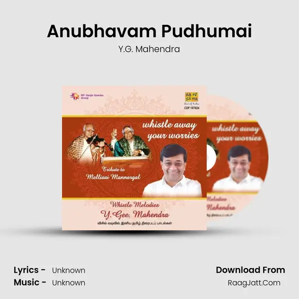 Anubhavam Pudhumai MP3 Song by Y.G. Mahendra Cover