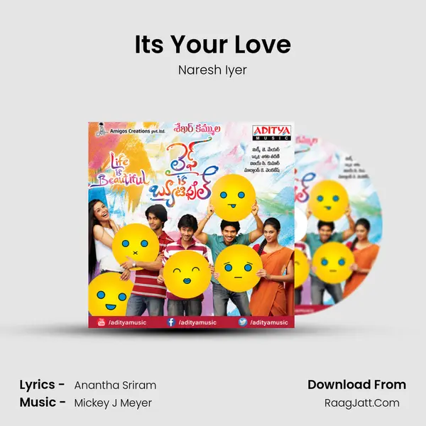 Its Your Love MP3 Song by Naresh Iyer Cover